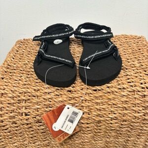 NWT Teva Sandal Womens 7‎ 6458 Kolina Arietta Black